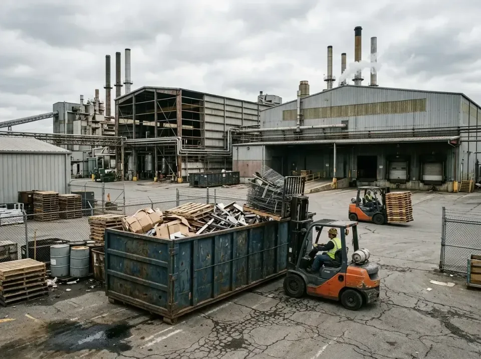 industrial-factory-scrap-conta-003 — frequently asked questions, Cheap Roll-off Dumpster Rentals in Peoria, IL